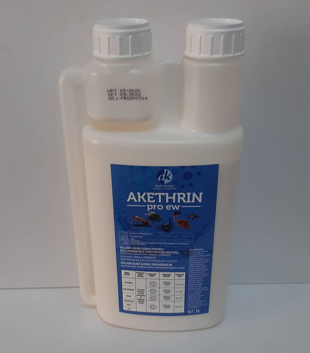 AKETHRİN PRO EW 1 LİTRE GENEL AMAÇLI HAŞERE İLACI