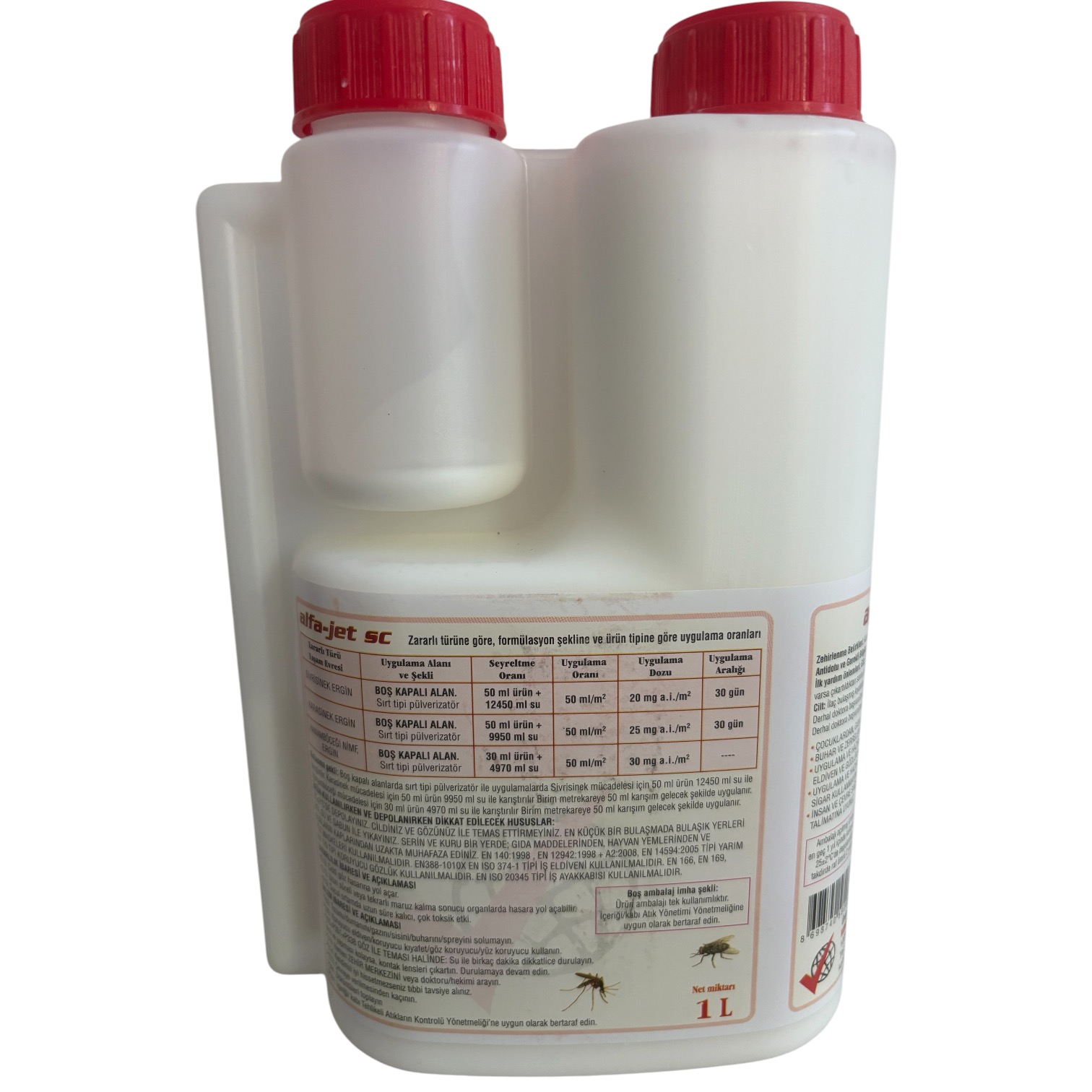 ALFAJET SC1litre  GENEL AMAÇLI HAŞERE İLACI