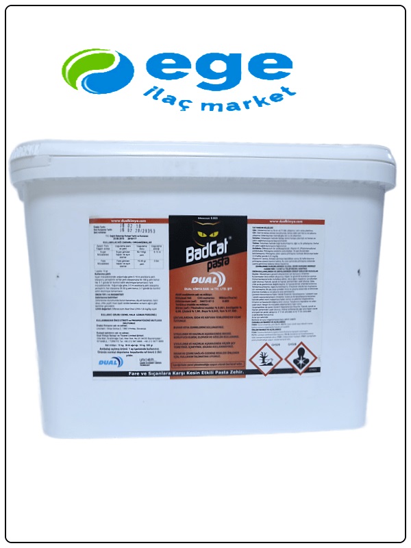 BADCAT PASTA Fare ve Sıçan Zehiri 10 KG