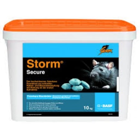 Basf Storm Secure Fare ve Sıçan Zehiri MUM BLOK 10 KG