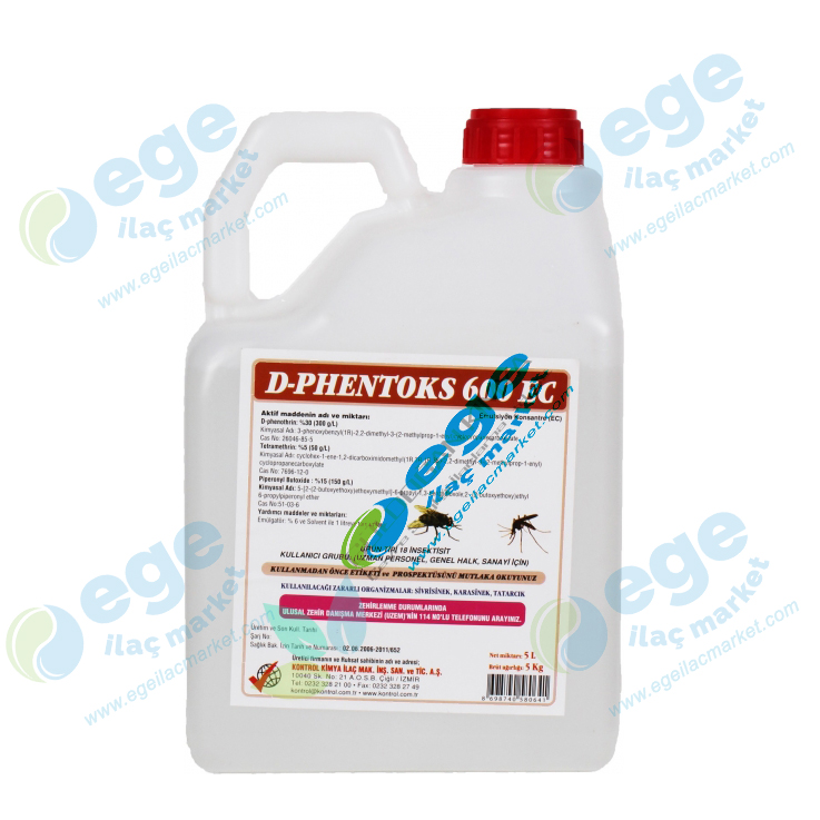 D-PHENTOKS 600 EC 5 LİTRE