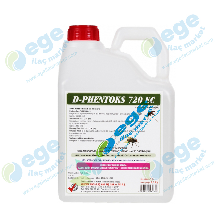 D-PHENTOKS 720 EC 5 LİTRE