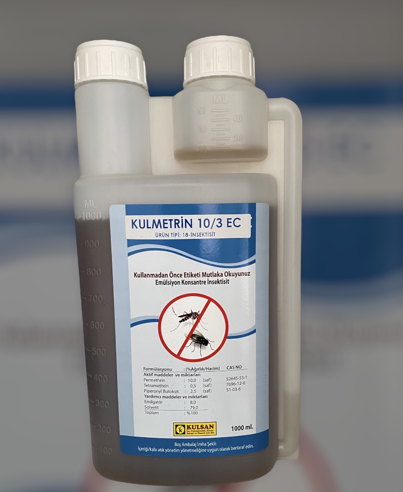 KULMETRİN 10/3 EC 1LİTRE GENEL AMAÇLI HAŞERE İLACI