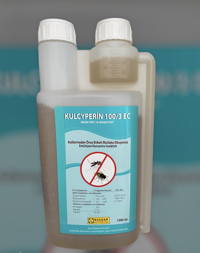Kulcyperin 100/3 EC 1 LİTRE GENEL AMAÇLI HAŞERE İLACI