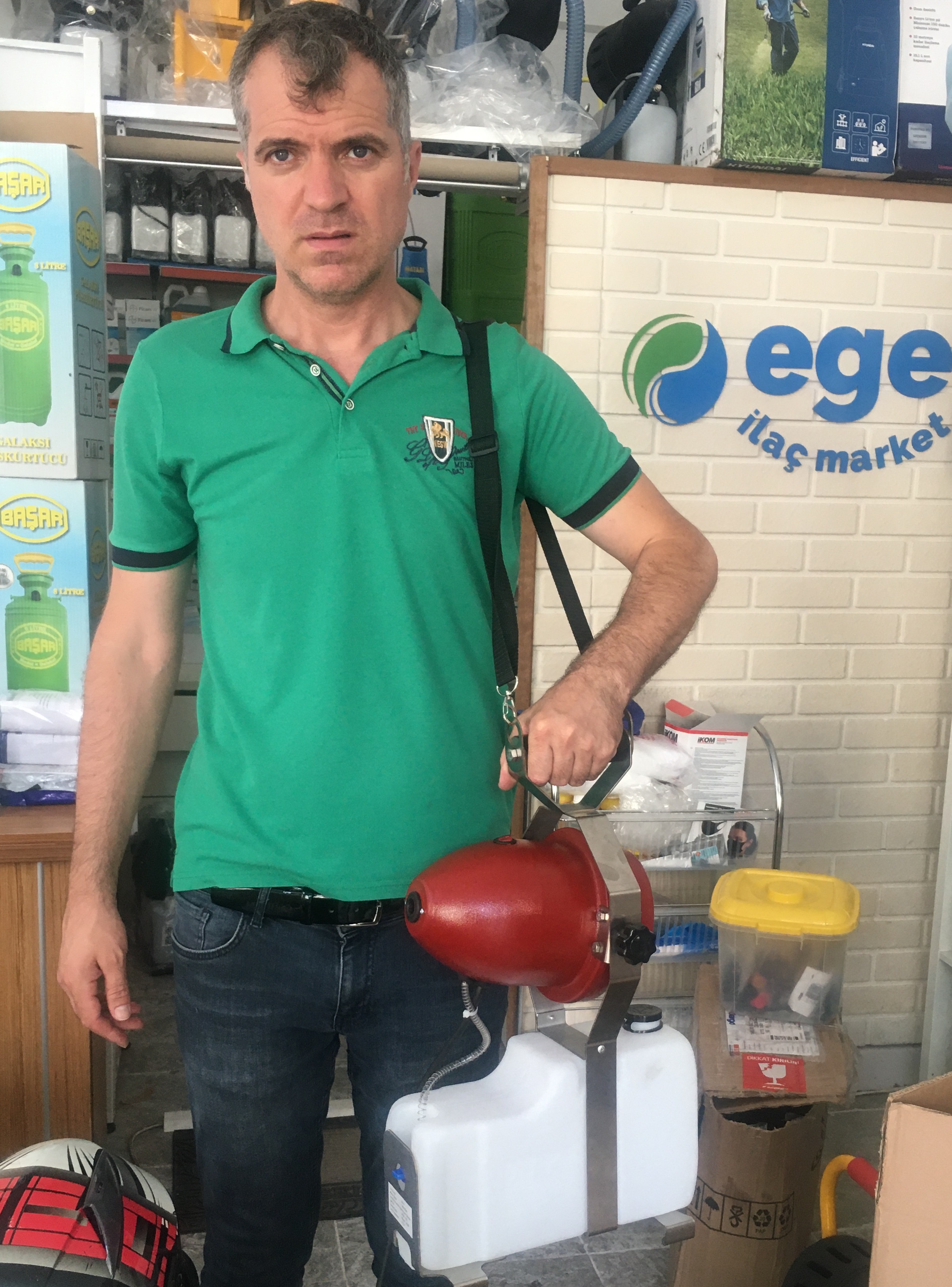 MİKRONA EL TİPİ ULV MAKİNASI-SOĞUK SİSLEME-DEZENFEKTAN UYGULAMA