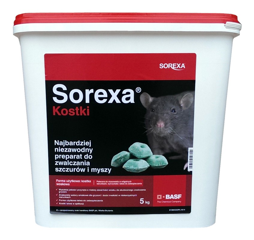 SOREXA BLOK 10KG. FARE İLACI 