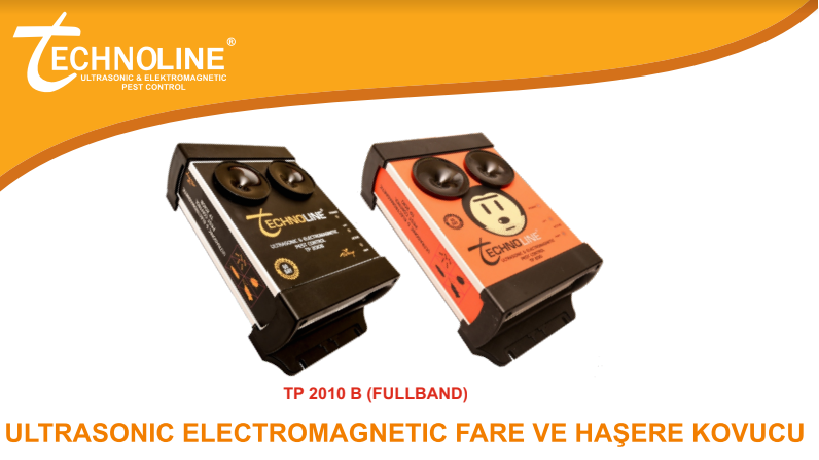 Technoline TP 2010 B FARE ve HAŞERE KOVUCU (FULLBAND) ULTRASONIC ELEKTROMAGNETIC