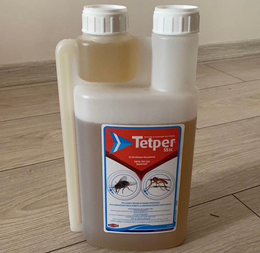 Tetper 55 EC genel amaçlı Haşere İlacı