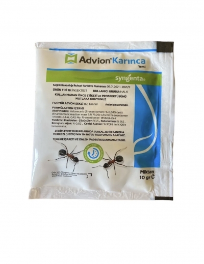 ADVİON KARINCA GRANÜLÜ 10 GRAM KARINCA İLACI