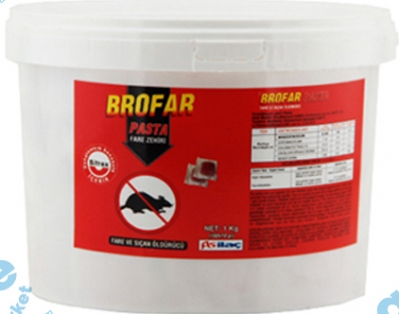 BROFAR PASTA 5 KG FARE ZEHİRİ